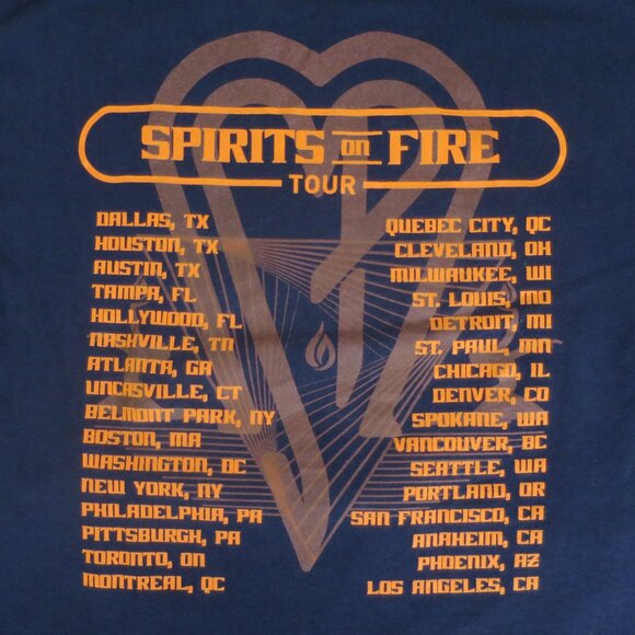 Smashing Pumpkins Spirits on Fire Tour T-shirt Size L - Picture 5 of 6